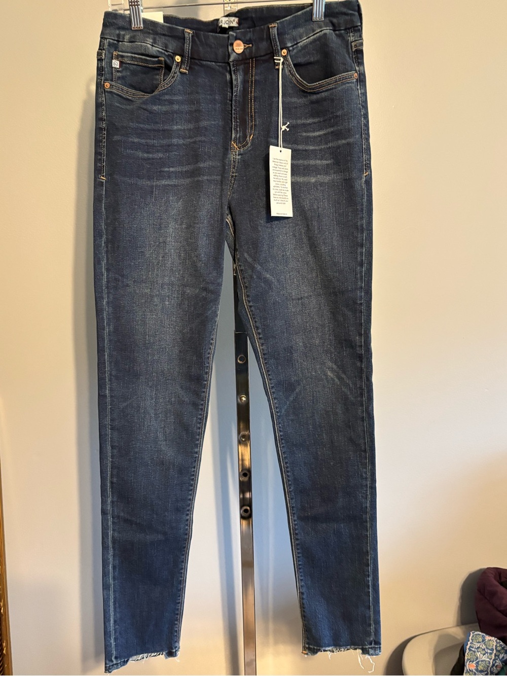 NEW!! Dear John Women’s Sz 31 Gisele High Waisted Skinny Stretch Denim Jeans